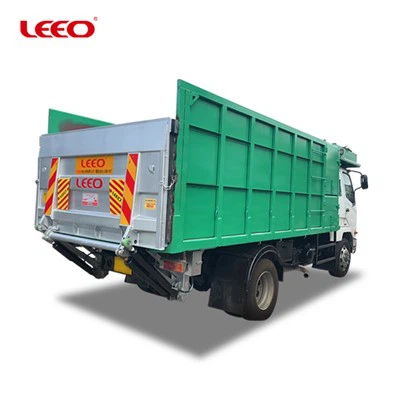 Какви са изискванията за видимост на задна врата на самосвал?